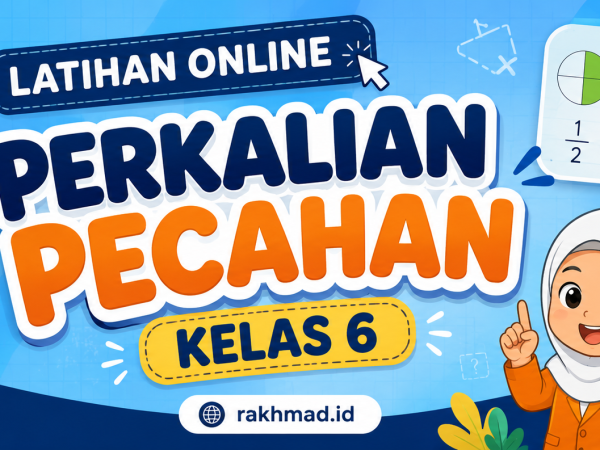 Latihan Online Perkalian Pecahan