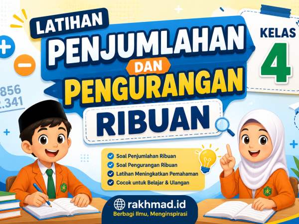 Latihan Penjumlahan Dan Pengurangan Ribuan Kelas 4