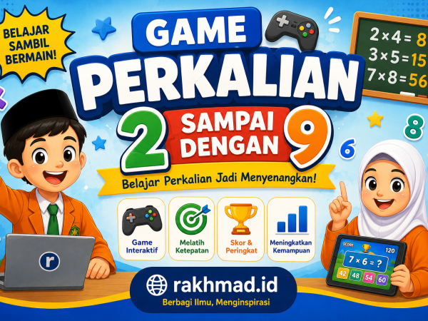 Game Perkalian 2 Sampai dengan 9